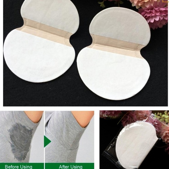 Sweat Protecting Underarm Stick On Pads - Picture 3 of 5